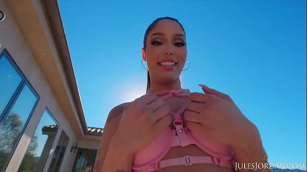 JulesJordan.com - Latina Beauty Vanessa Sky Worships Lexington Steele's BBC