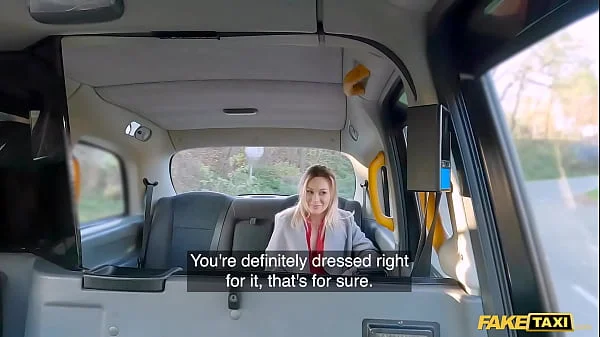 Fake Taxi Beautiful woman in red lingerie getting fucked before going to swingers club