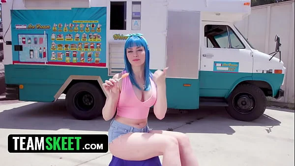 Gorgeous Jewelz Blu Does A Sex Interview And Fucks Cock For Ice Cream On A Hot Day - TeamSkeet AllStars