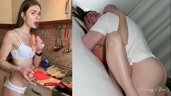 LIFE OF A STUDENT - Enjoying Tasty Food And Cock - Princess Alice