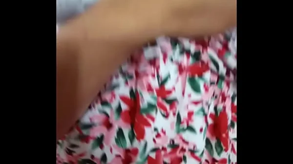 I film with my mobile phone in POV the big ass and the big natural boobs of my step sister fucked in cowgirl!