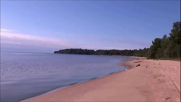 Pretty woman on the beach, sweet blonde))