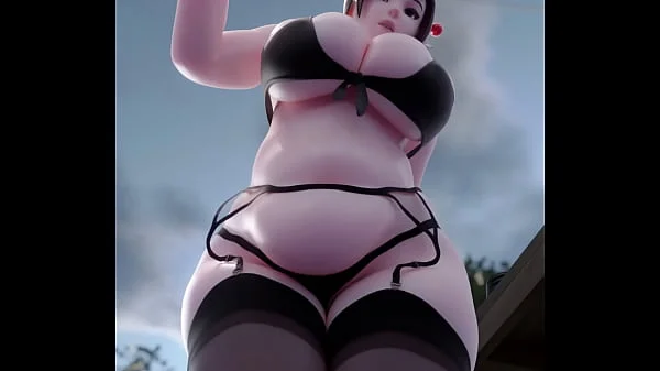 Mei Lingerie Belly Inflation