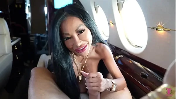 Asian Spinner CJ Miles Fucks Teddy on Private Jet to Bahamas