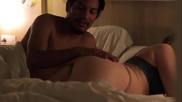 Stepniece is Surprised! Her uncle is walking around the house Naked