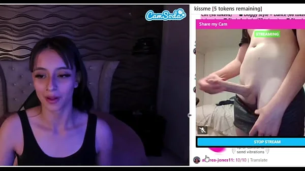 Camgirl shocked by HUGE bwc horse cock