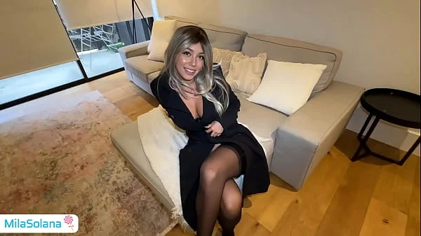 Office Babe Fucks Her Boss For Salary Increase Fuck me Hard Boss and Cum on my BIG TITS