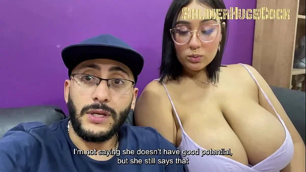 She wanted to show me her huge tits and I decided to show her my huge cock and my huge load of cum