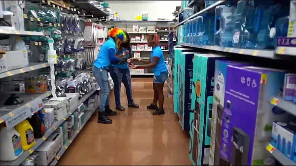 Meet Your Walmart Employees Of The Month (Gibby The Clown , Siren Nudist, Brattty Bae , Somali Rose)