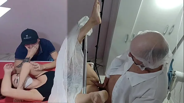 Corno leva esposa no ginecologista safado
