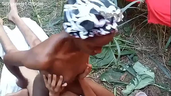 Fucking baba white in the bush