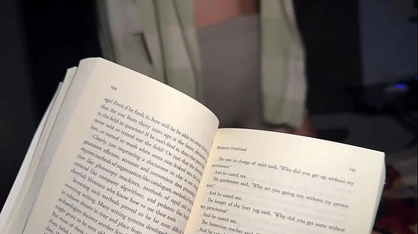 My stepsister seduced me while I was reading a book. Delicious close-up rubbing by BootyFrutti