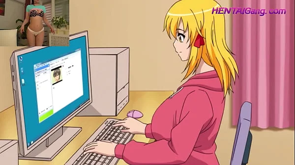 Cybersexual Relationship - Childhood Friends Who Live Next Door Have Sex Chat on a Nightly Basis ▸ HENTAI ENG DUBBED (UNCENSORED)