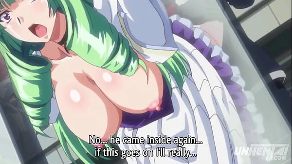 Hentai – Young Busty Teen with Green Hair Fucked Roughly [Uncensored] [Subtitled]