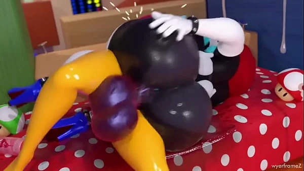 Mario cum futa porn