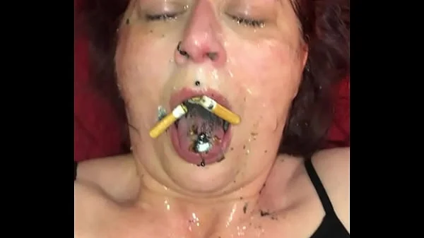Anal and spit for my human ashtray