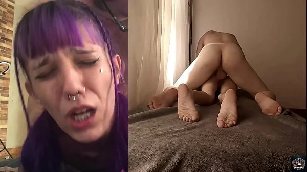 Alt Submissive Bitch, CRIES in pile driving - HARD ANAL Fuck