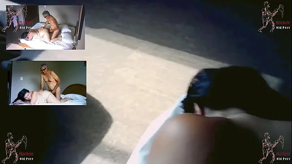 Flavia, sirvienta gorda puta culona, le como el coño, se masturba con dildo negro, gran facial