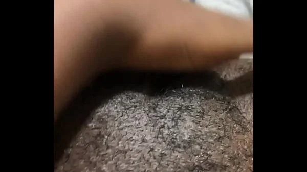 Wet black pussy solo masturbation