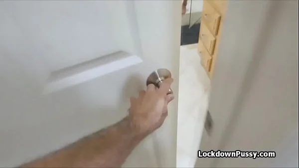 Perky ebony Scarlit Scandal fucked in lockdown
