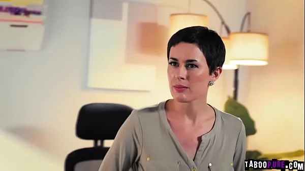 Olive Glass watches as her husband fucks her assistant