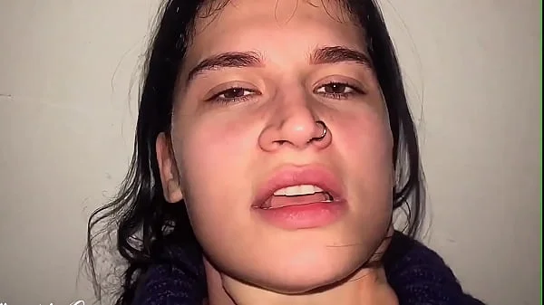 Rude Guy Hard Fuck Girl Throat And Cumshot - Public