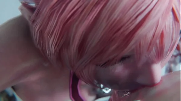 Serah Farron face fucked final fantasy 3d