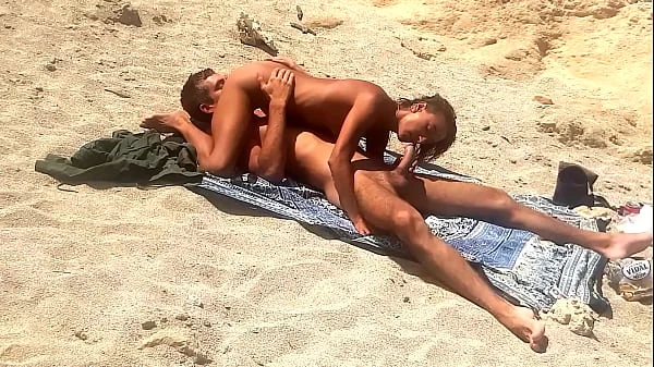 Sex at the BEACH, Hot Amateur Couple