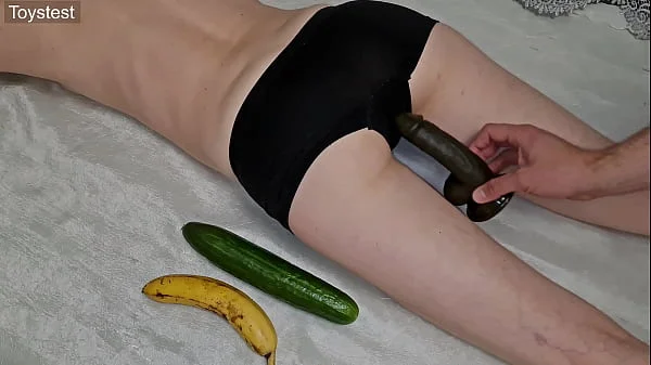 DILDO? Banana? CUCUMBER? Choosing BEST for Tiny pussy