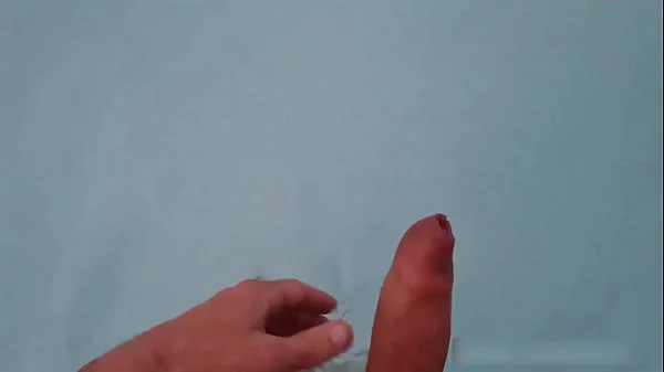 Step mom was swimming in the pool and saw the guy's big dick
