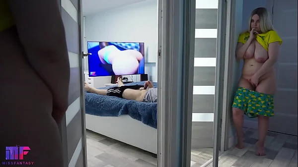 Stepdaughter spying on stepdad part 2