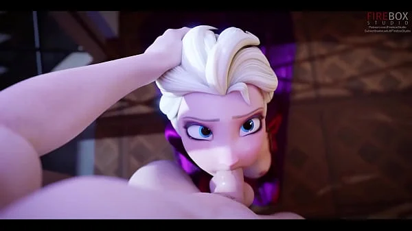 Elsa Deepthroat - Frozen
