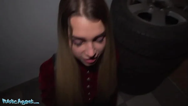 Public Agent Elena Vedem Gets Deepthroat Blowjob Exam Fucked POV Doggystyle