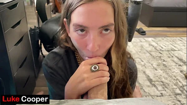 POV While Playing Video Games Hot Teen Girlfriend Bailey Base Rides My Joystick
