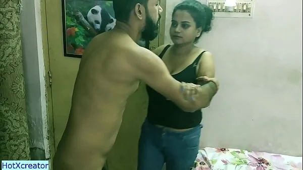 Indian xxx Bhabhi caught her husband with sexy aunty while fucking ! Hot webseries sex with clear audio