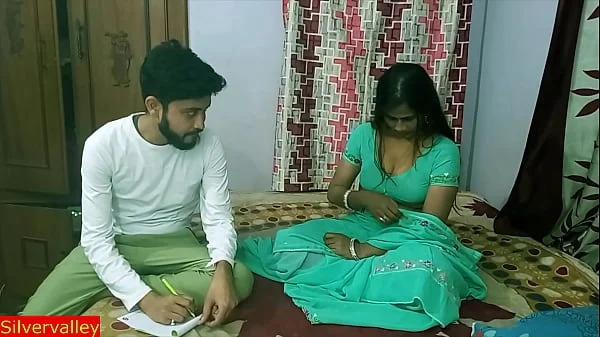 Indian sexy madam teaching her special student how to romance and sex! with hindi voice