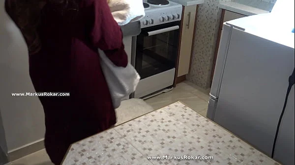 Stupid Maid Stuck in Washing Machine