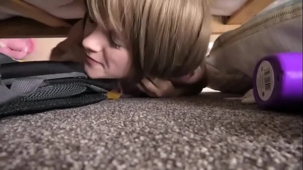 british stuck under bed